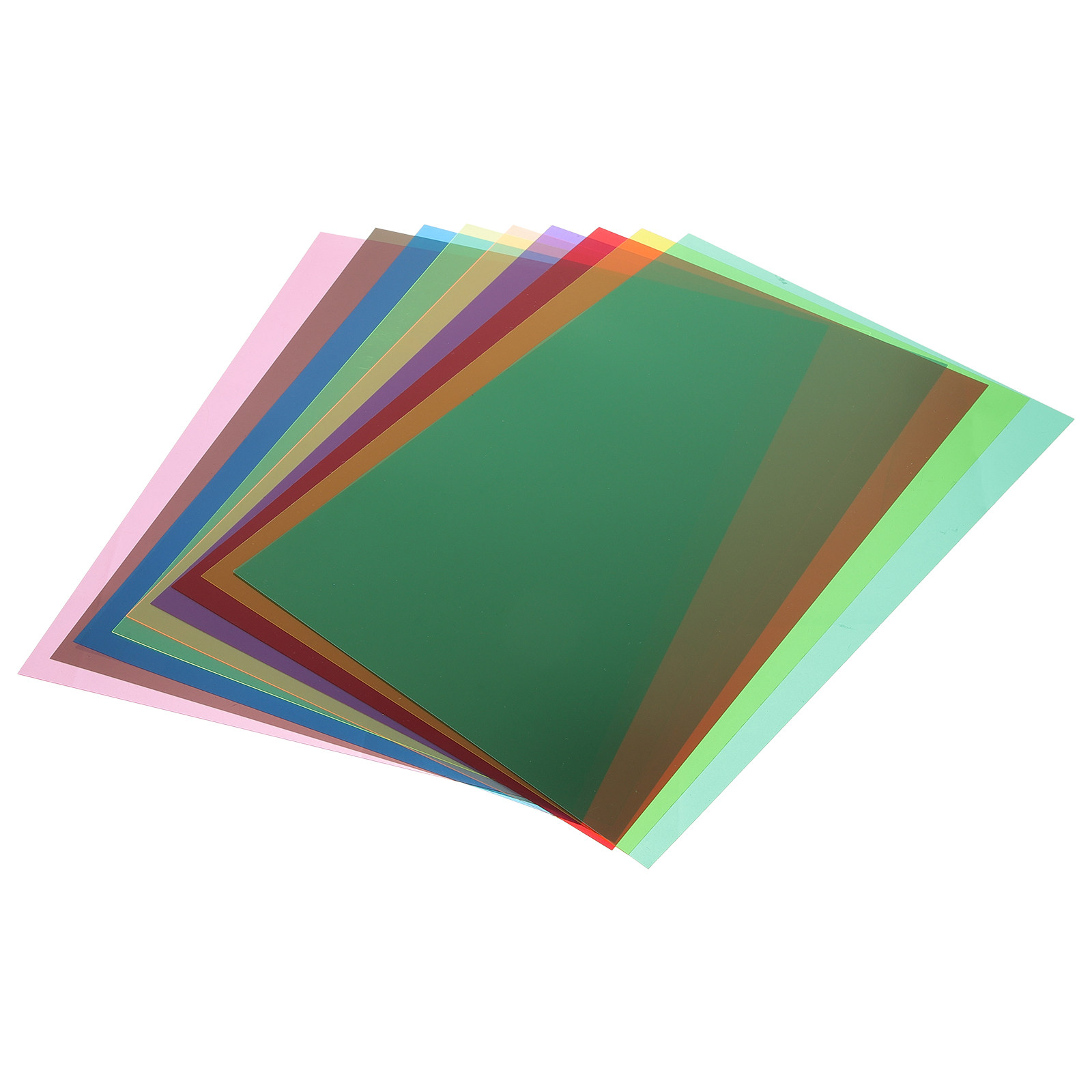 Photography Lighting Design - 9Pcs Colored PVC Filter Sheets Light