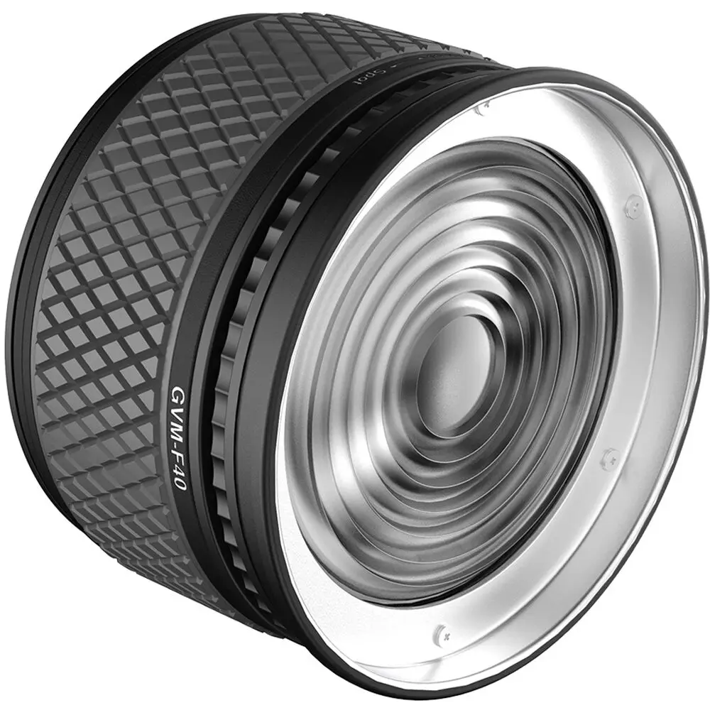 GVM Official F40 Fresnel Lens  - مراجعة Photography Lighting Design وسعره