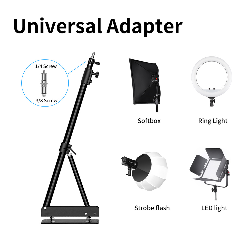 100/135/ 170cm Wall Mounting T - مراجعة Photography Lighting Triangle وسعره