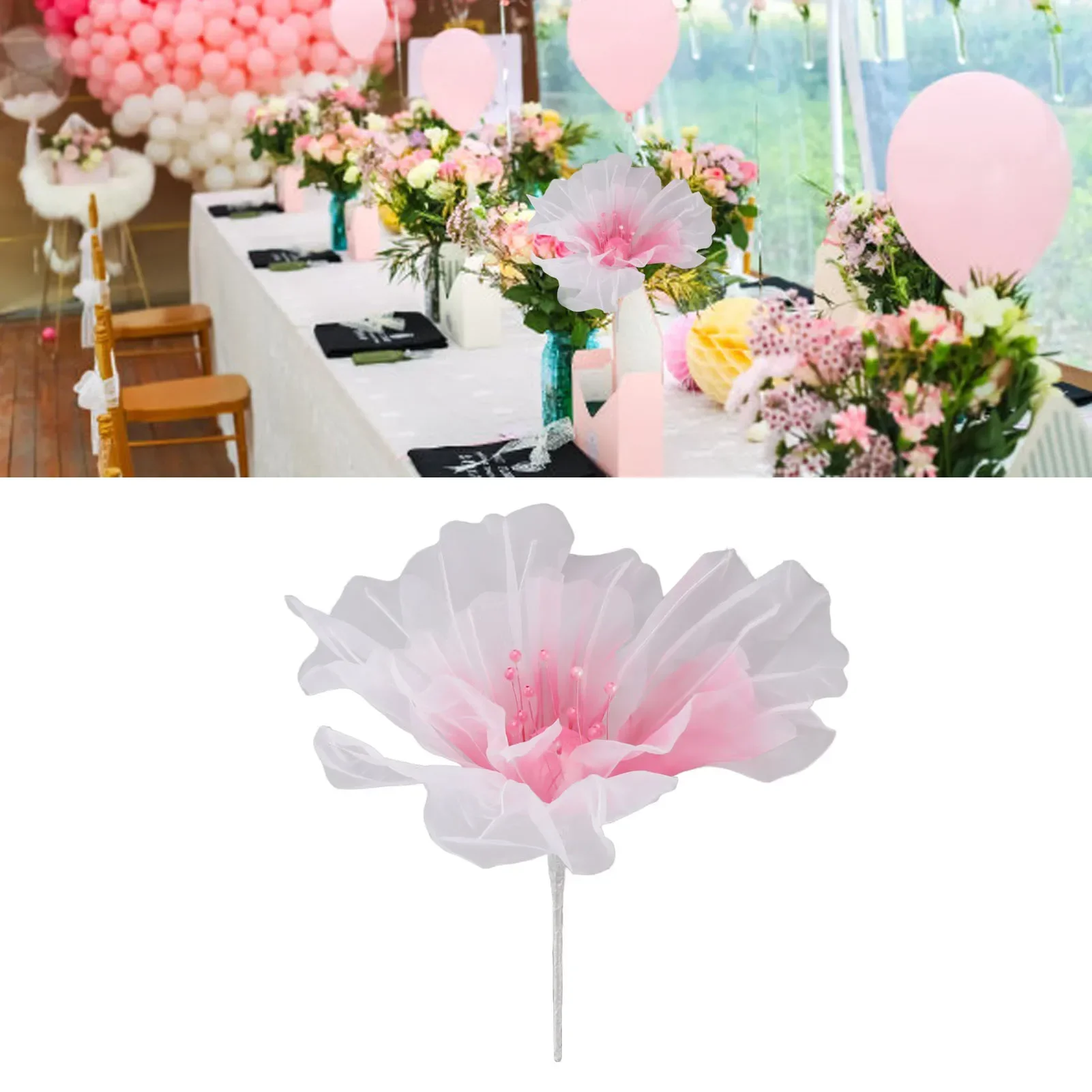 Gauze Flower 19.7in Diameter S - مراجعة Photography Artificial Lighting وسعره