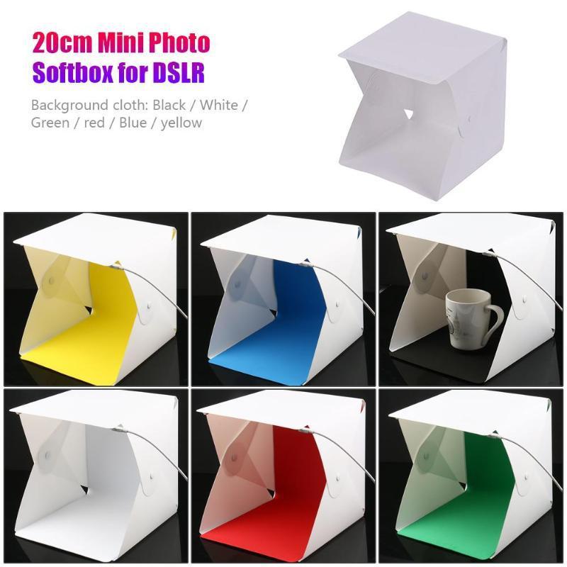 【C】Portable LED Photo Studio L - مراجعة Photography Lighting Case وسعره