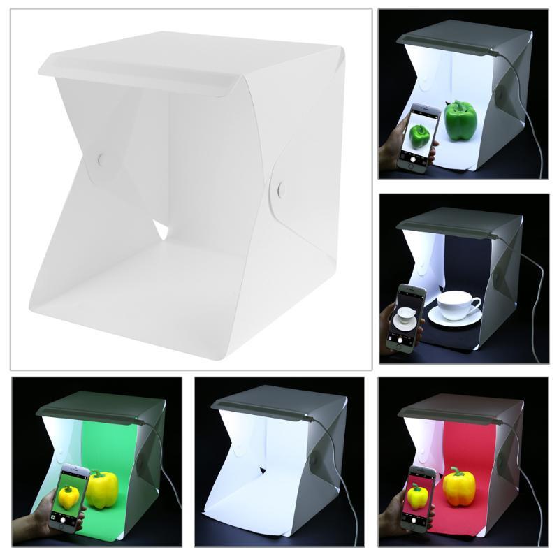 【C】Portable LED Photo Studio L - مراجعة Photography Lighting Case وسعره