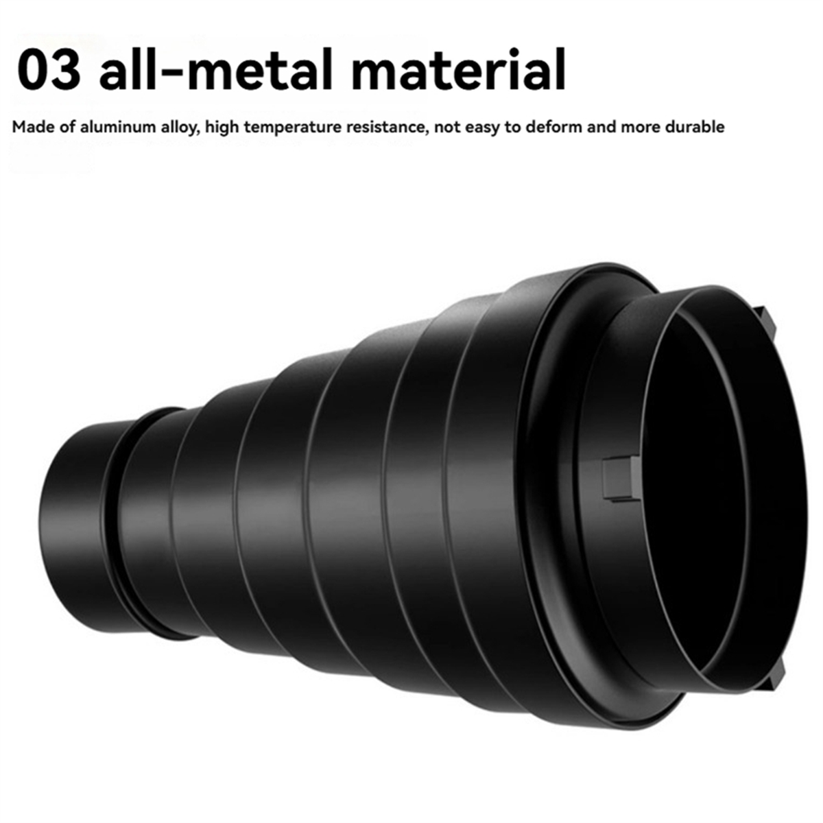 M05K Mount Large Flash Snoot P - مراجعة Photography Lighting Godox وسعره