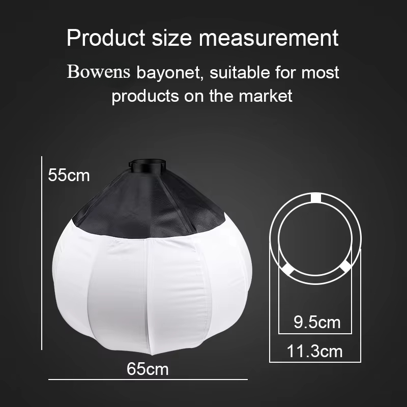 65cm 55cm Globe Lantern Softbo - مراجعة Globe Modifier Round وسعره