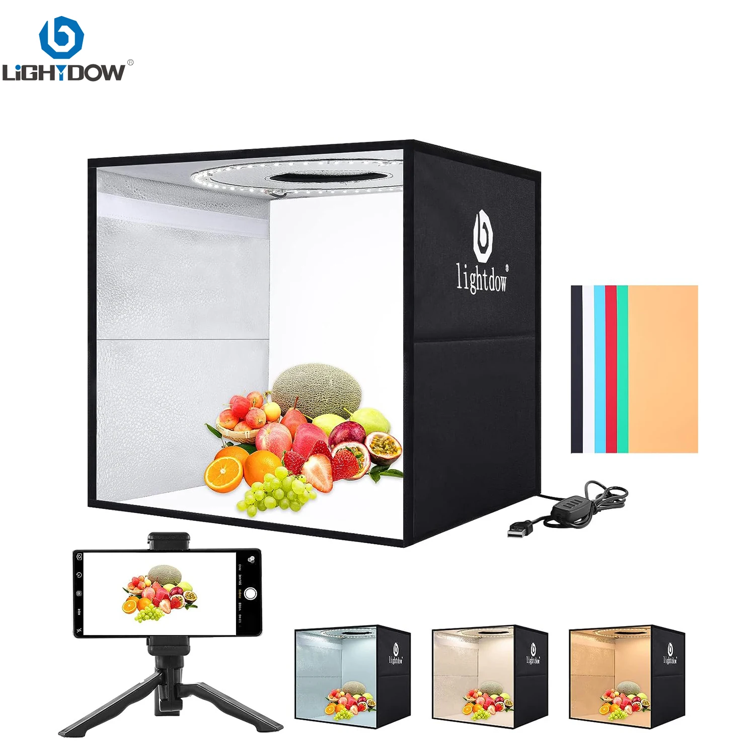 Lightdow Photo Lighting Studio - مراجعة Photography Lighting Case وسعره