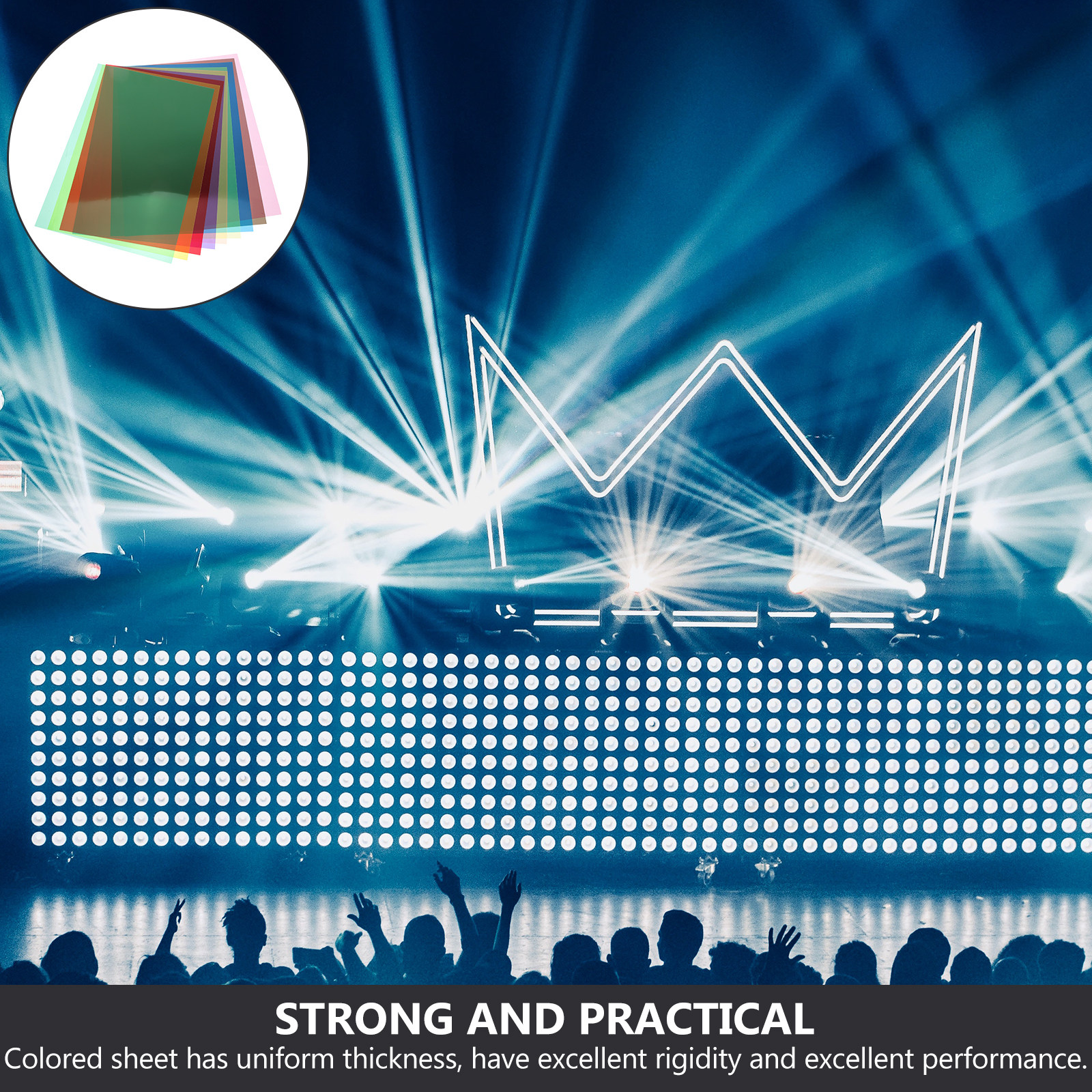 9Pcs Colored PVC Filter Sheets - مراجعة Photography Lighting Design وسعره