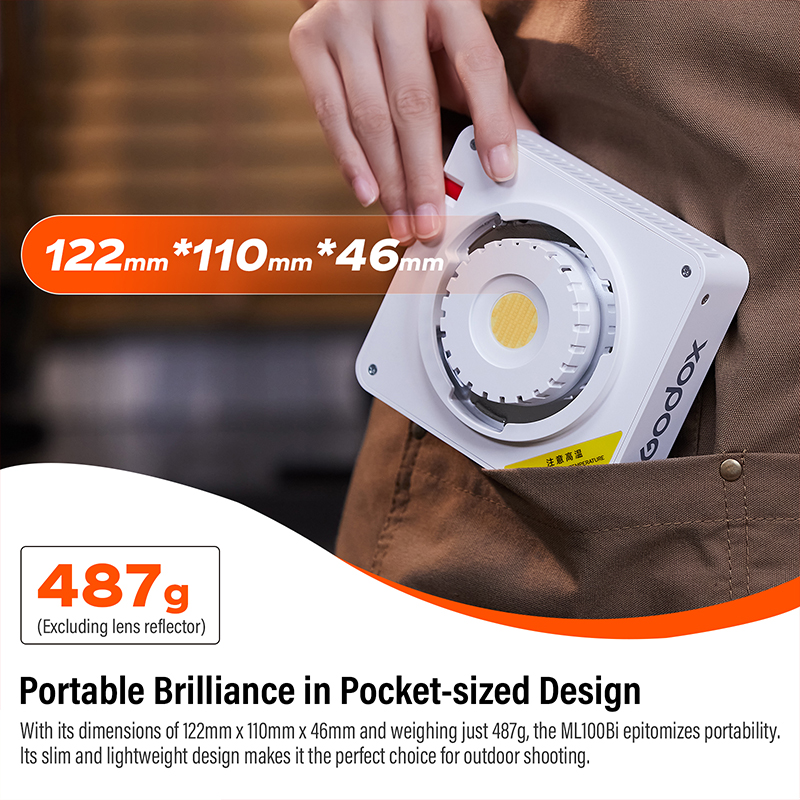 Godox ML100Bi/ML100R Bi-Color  - مراجعة Photography Lighting Godox وسعره