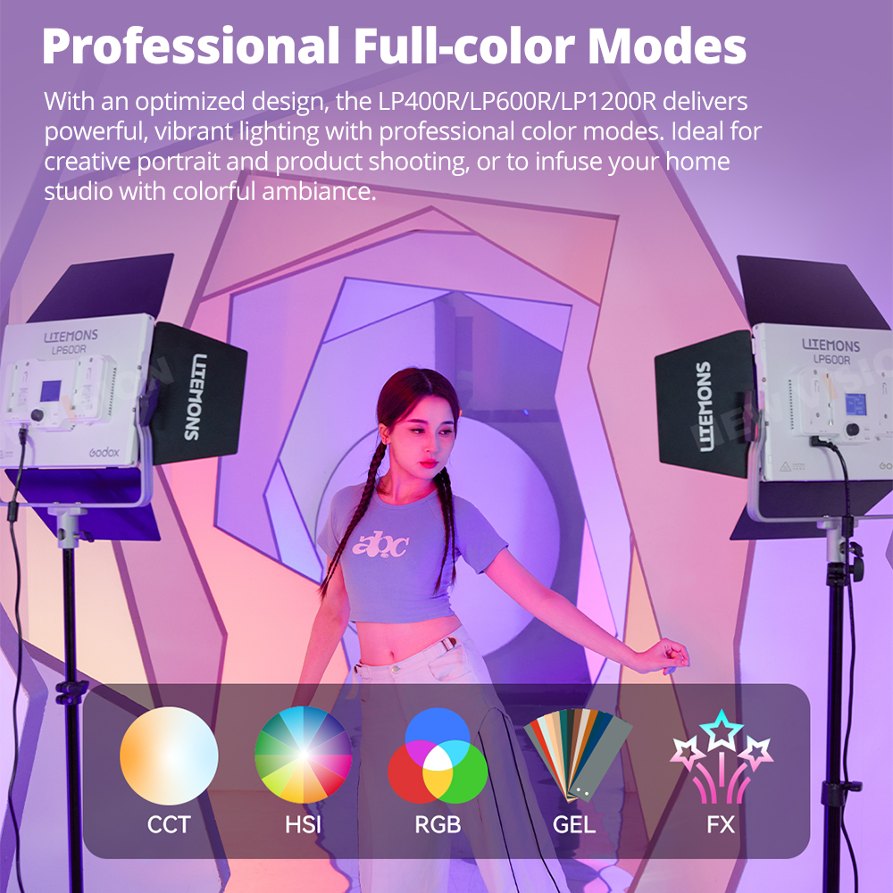 Godox LITEMONS LP400R/Bi LP600 - مراجعة Photography Lighting Godox وسعره