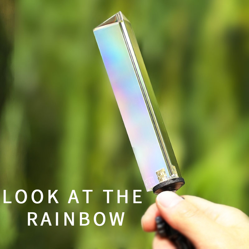Crystal Glass Prism 30X30x130m - مراجعة Photography Lighting Triangle وسعره