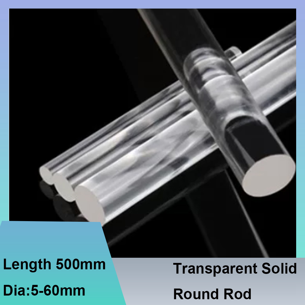 Length 500mm Transparent Solid - مراجعة Photography Lighting Guide وسعره