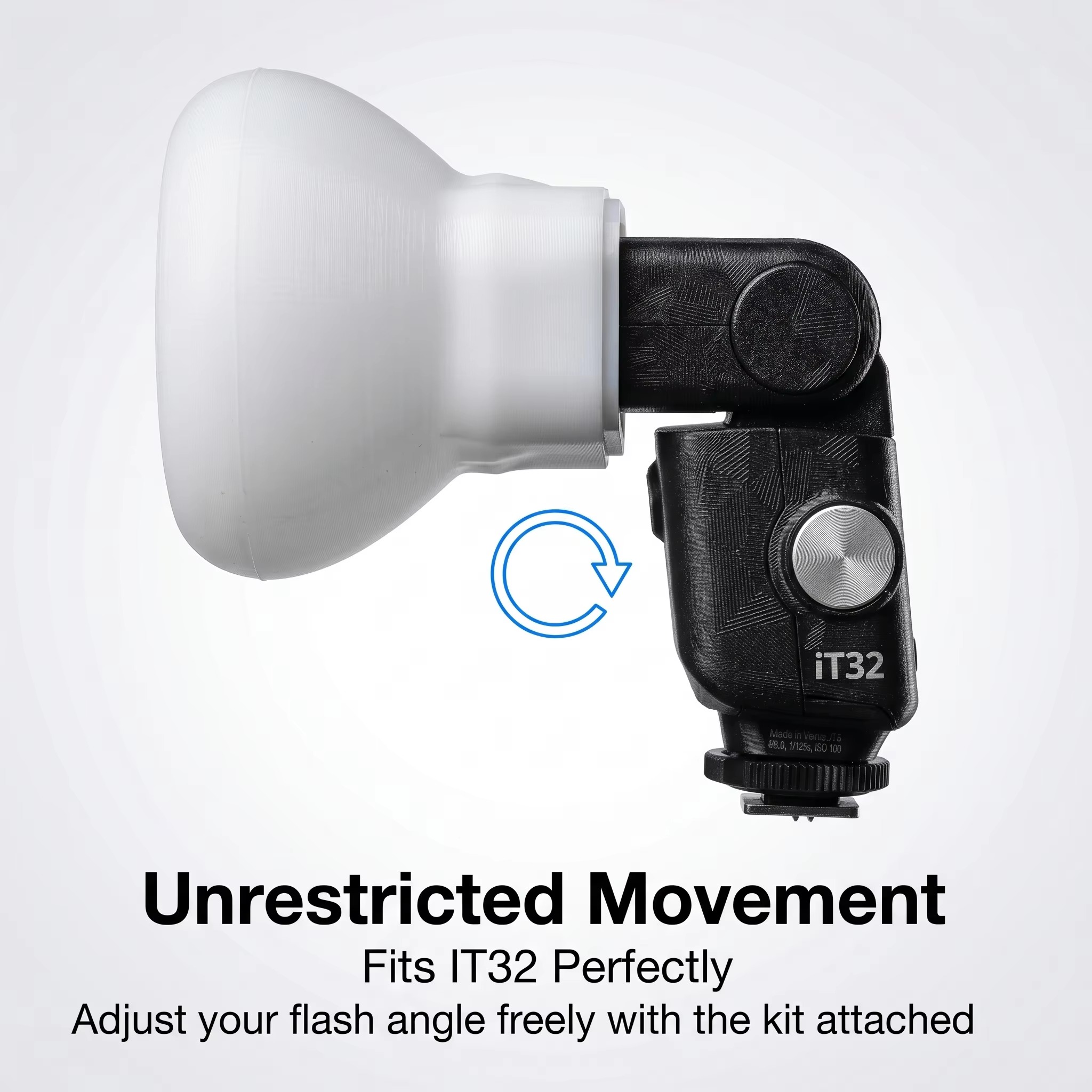 Silicone Flash Diffuser Cover  - مراجعة Photography Lighting Godox وسعره