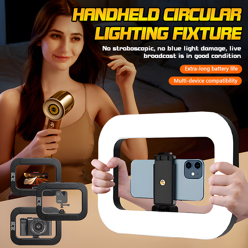 Roreta Handheld Ring LED Recha - مراجعة Photography Artificial Lighting وسعره