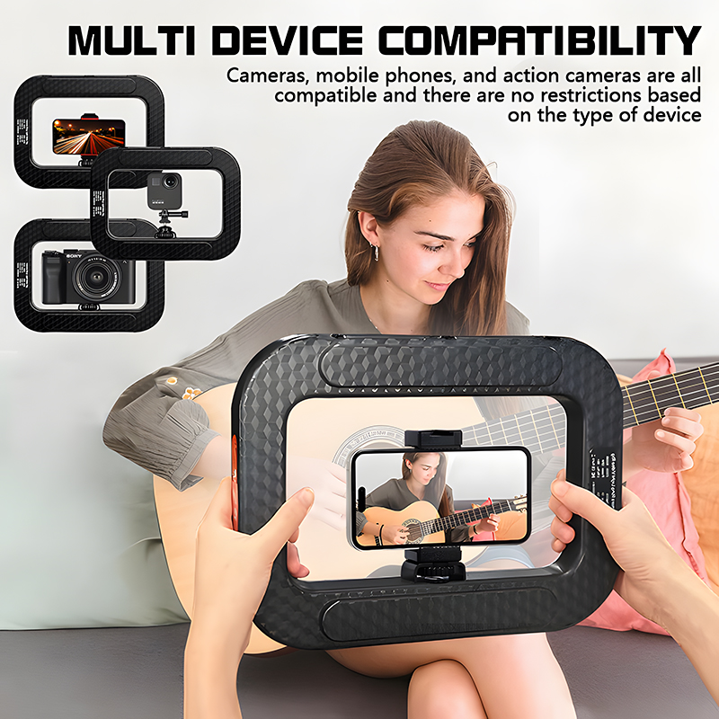 Roreta Handheld Ring LED Recha - مراجعة Photography Artificial Lighting وسعره