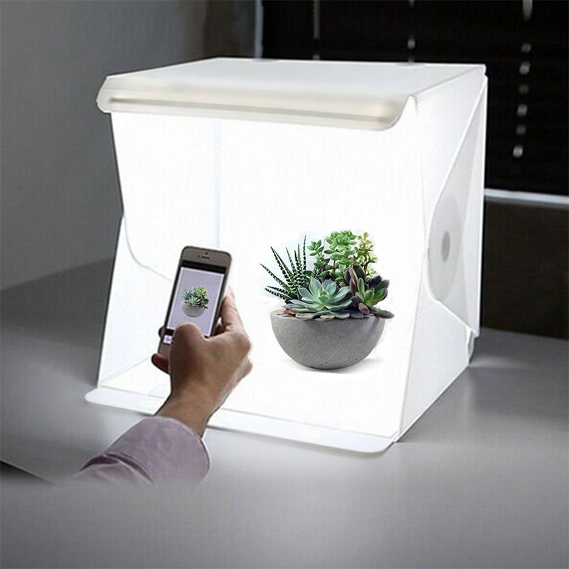 LED Panel Light Box Photograph - مراجعة Photography Lighting Case وسعره