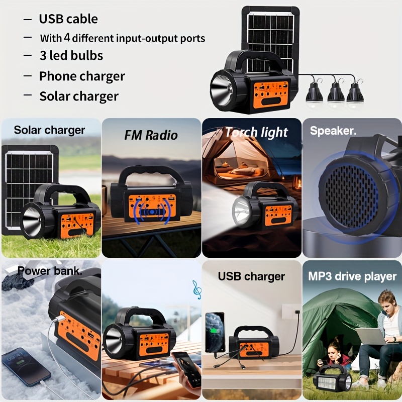 Solar Rechargeable Camping Lig - مراجعة V Mount Battery وسعره