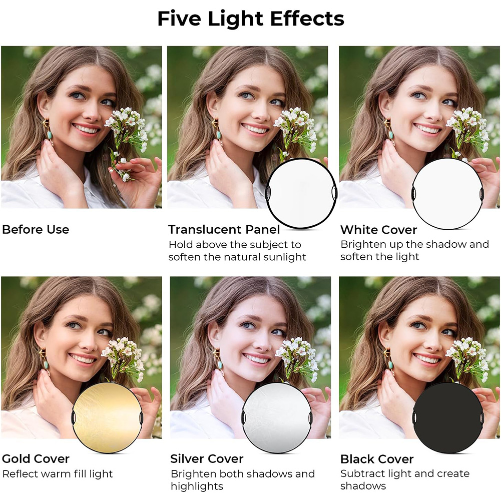 MYOBO Reflector Photography Co - مراجعة Photography Lighting Case وسعره