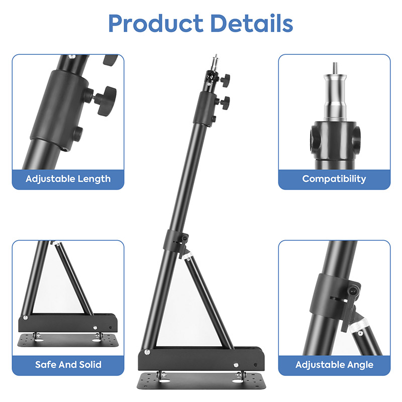 Photography Wall Mount Boom Ar - مراجعة Photography Lighting Triangle وسعره