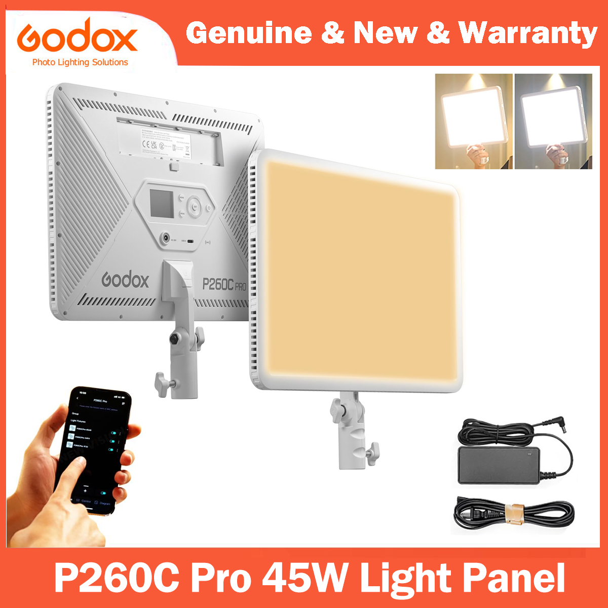 Godox P260C Pro LED Video Ligh - مراجعة Photography Lighting Godox وسعره