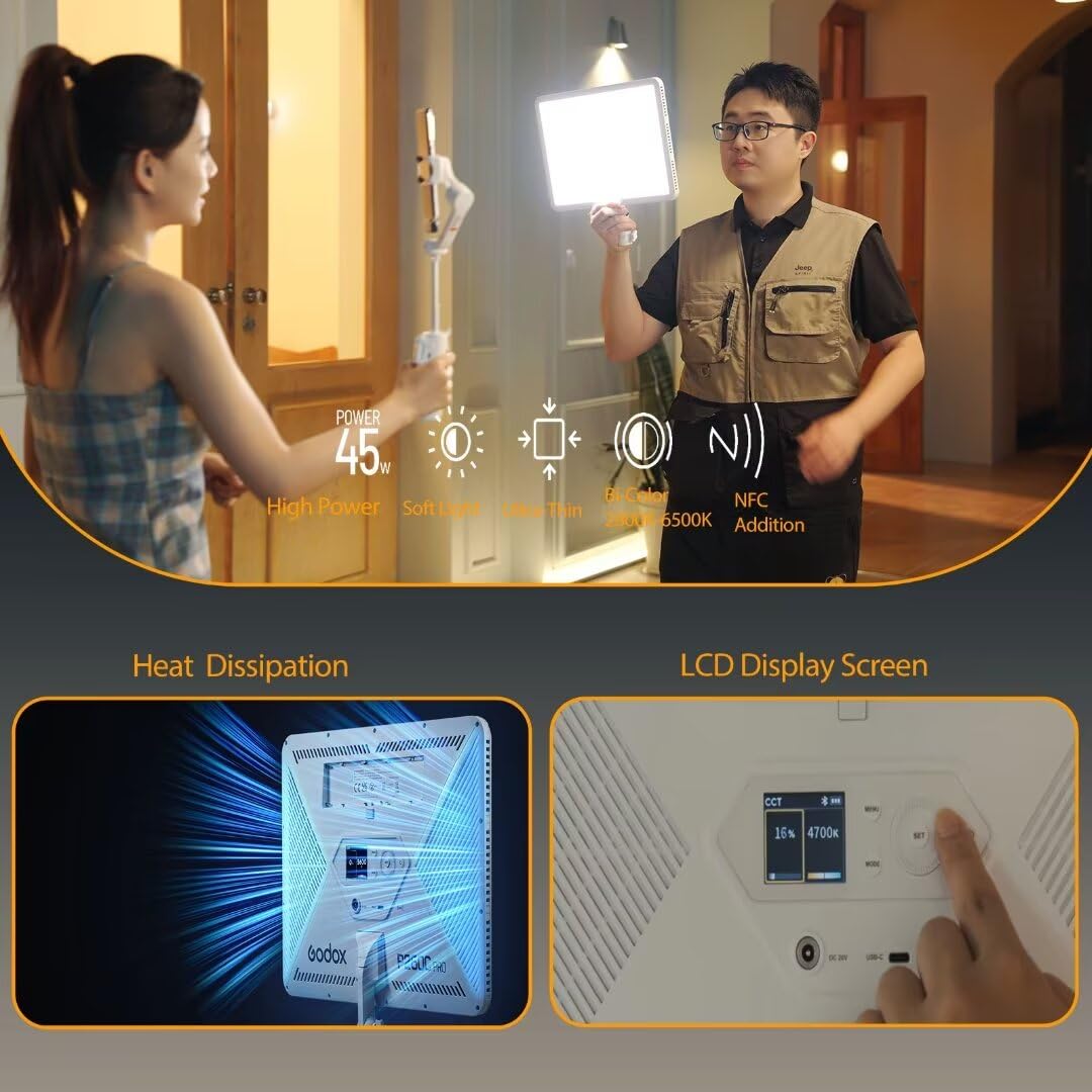 Godox P260C Pro LED Video Ligh - مراجعة Photography Lighting Godox وسعره