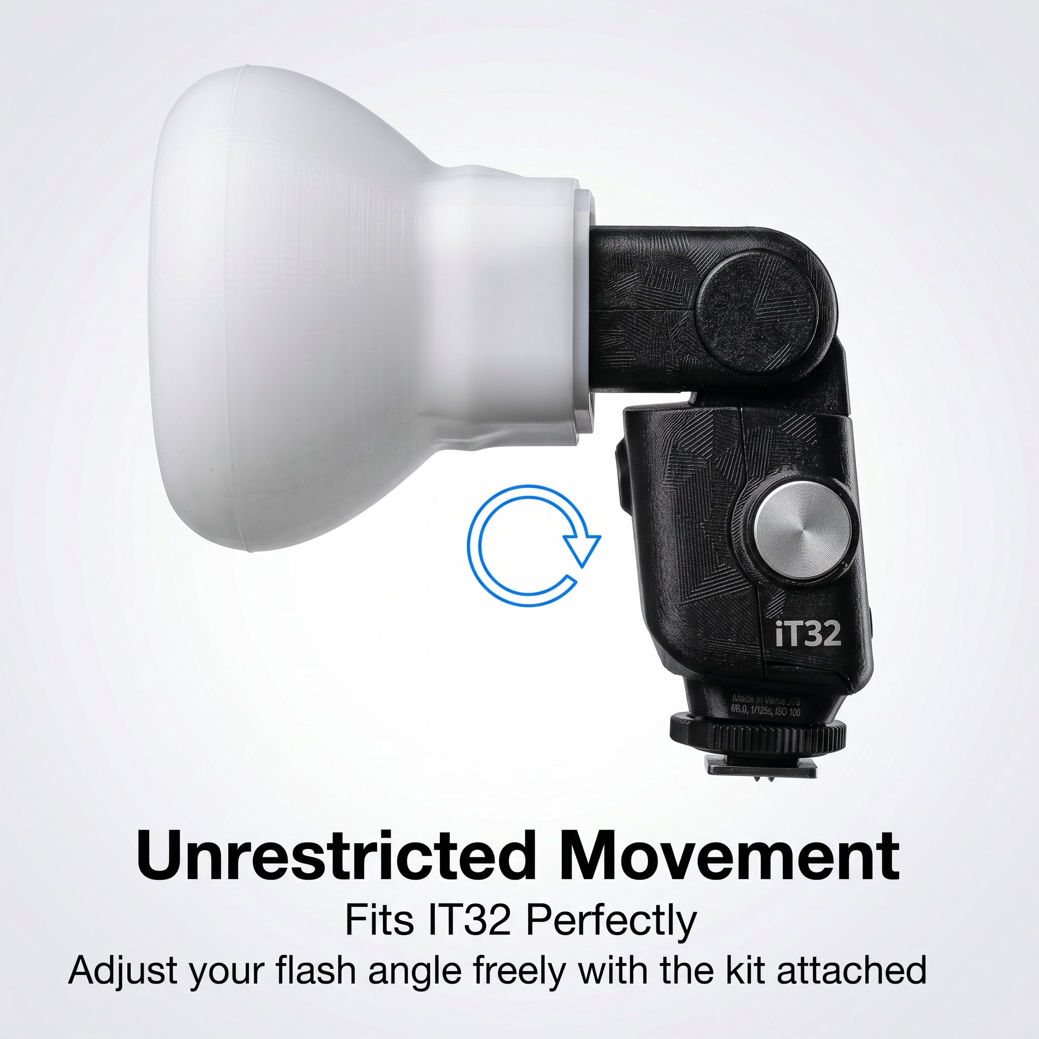 Silicone Flash Diffuser Cover  - مراجعة Photography Lighting Godox وسعره