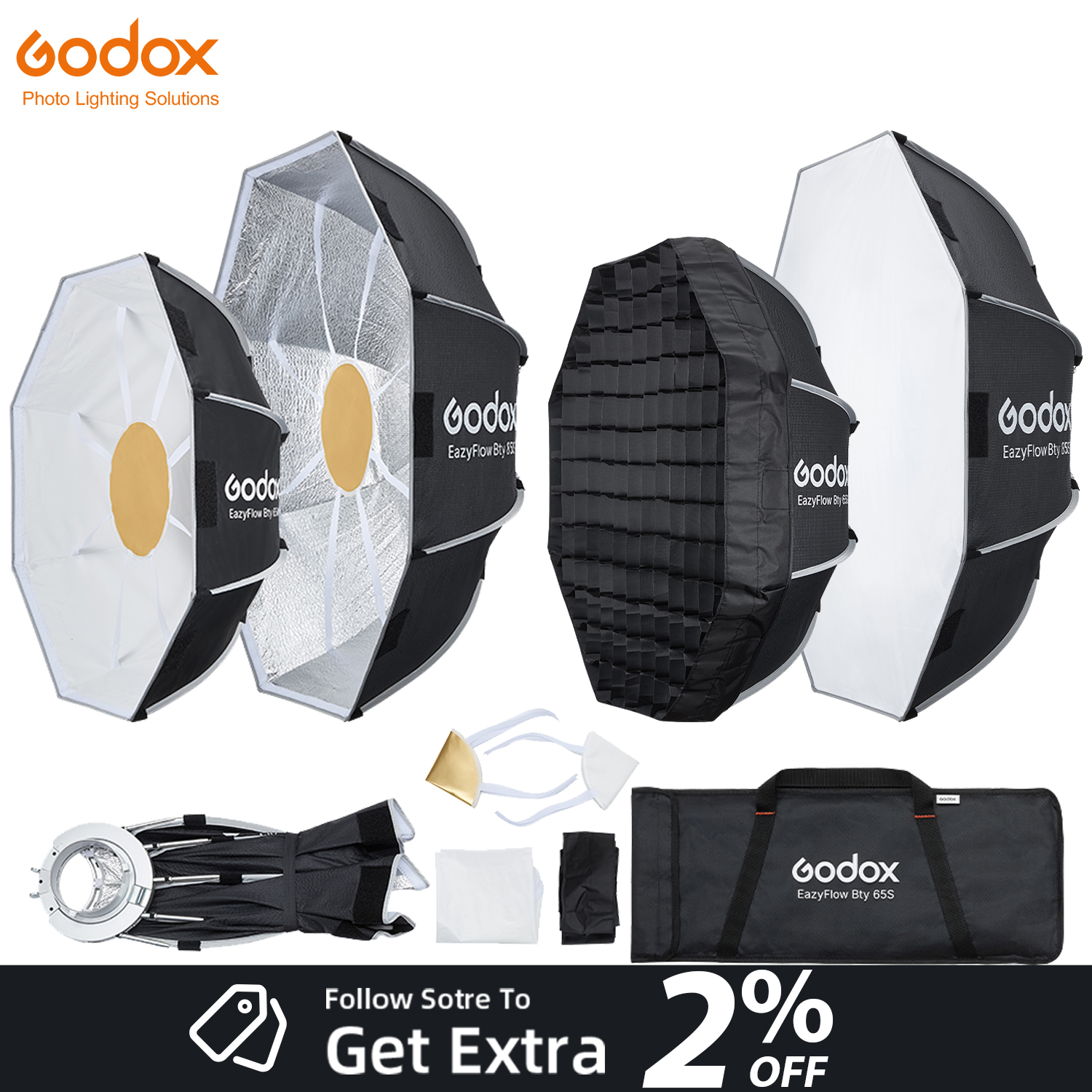 New Godox EazyFlow Beauty Dish - مراجعة Photography Lighting Design وسعره