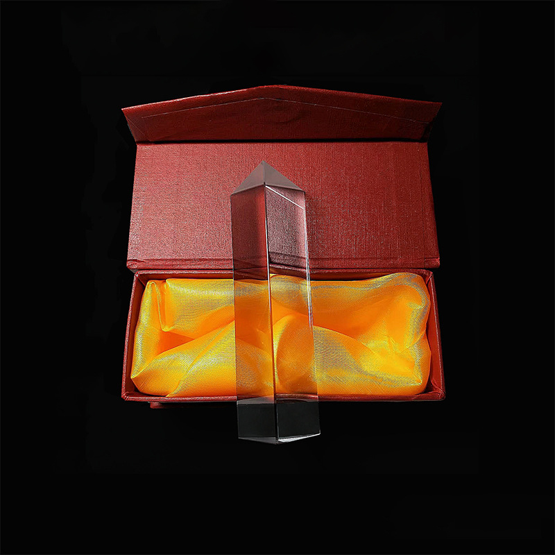 30x30x100mm K9 Triangular Pris - مراجعة Photography Lighting Triangle وسعره