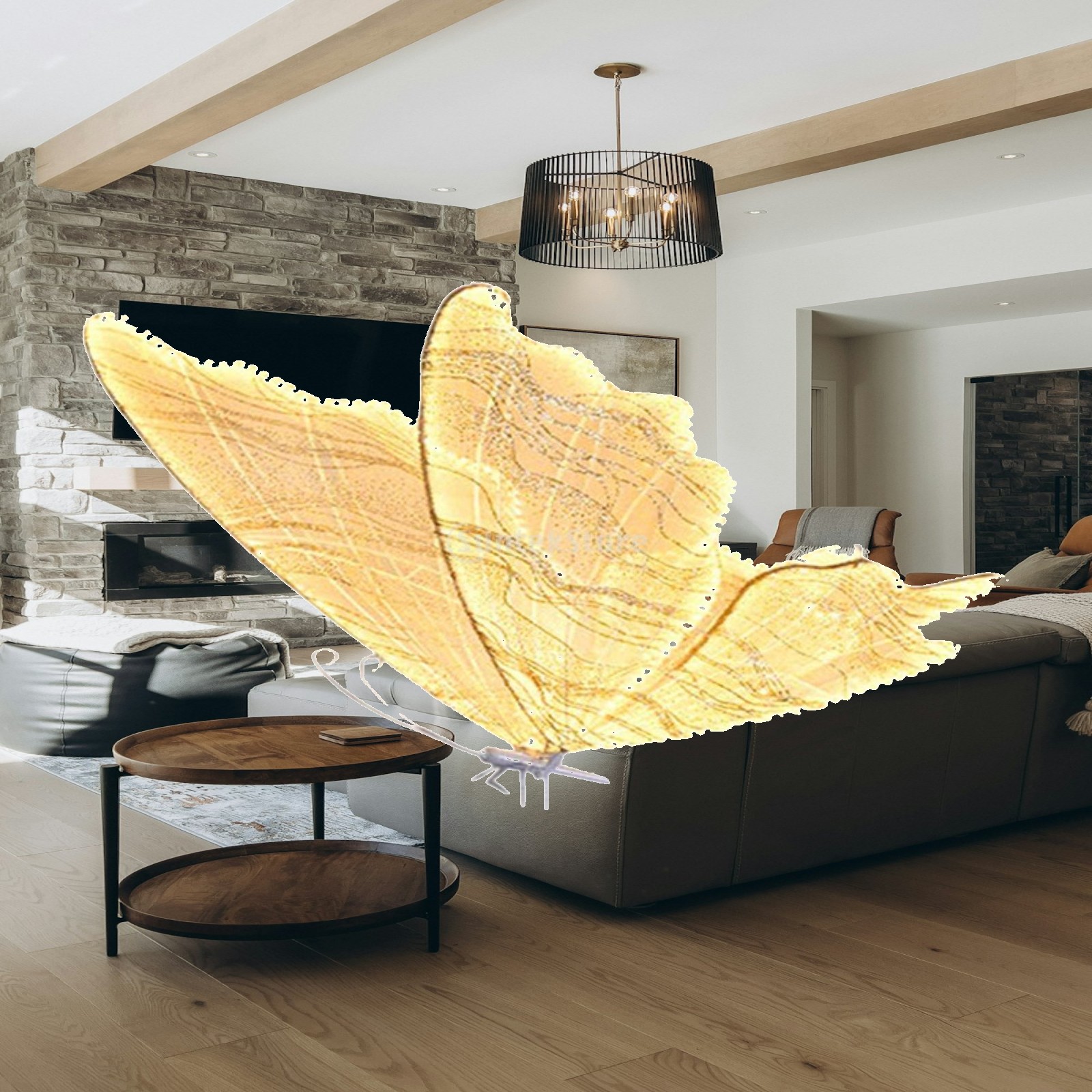 Butterfly Pendant Light Weddin - مراجعة Photography Artificial Lighting وسعره