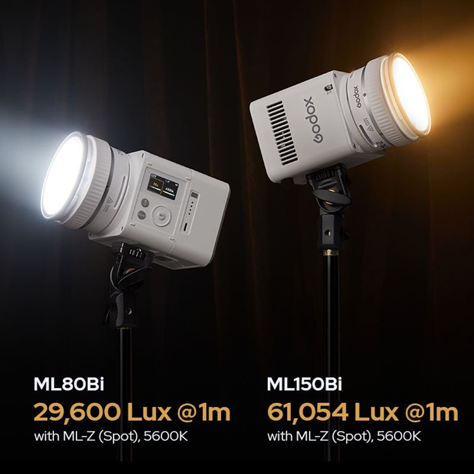Godox ML80Bi ML150Bi 80/150W 2 - مراجعة Photography Lighting Godox وسعره